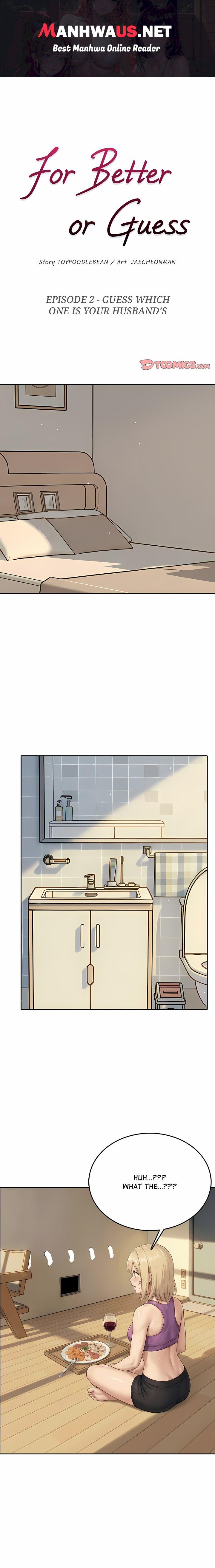 For Better or Guess - Chapter 2 Page 1