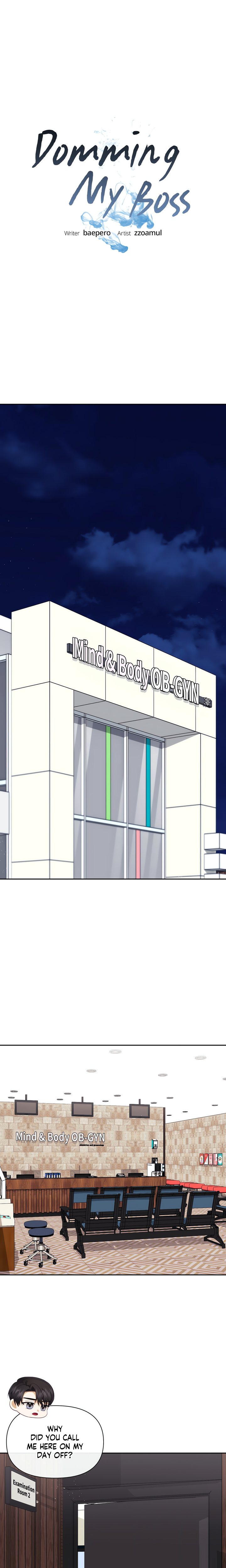 Domming My Boss - Chapter 17 Page 1