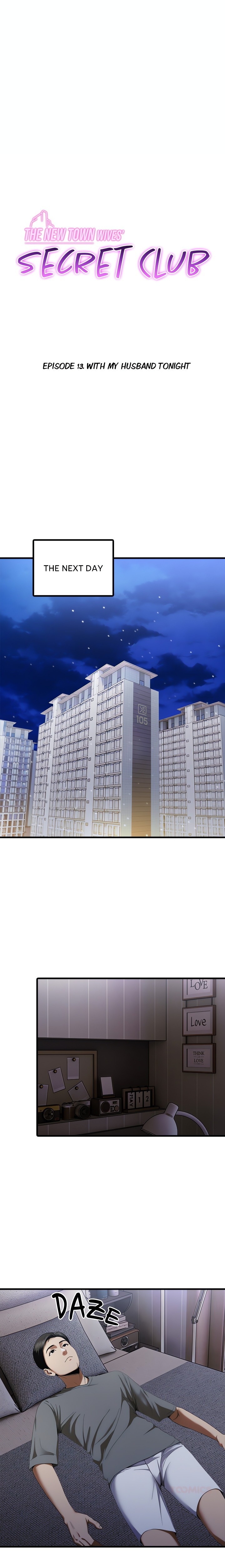 The New Town Wives’ Secret Club - Chapter 13 Page 1
