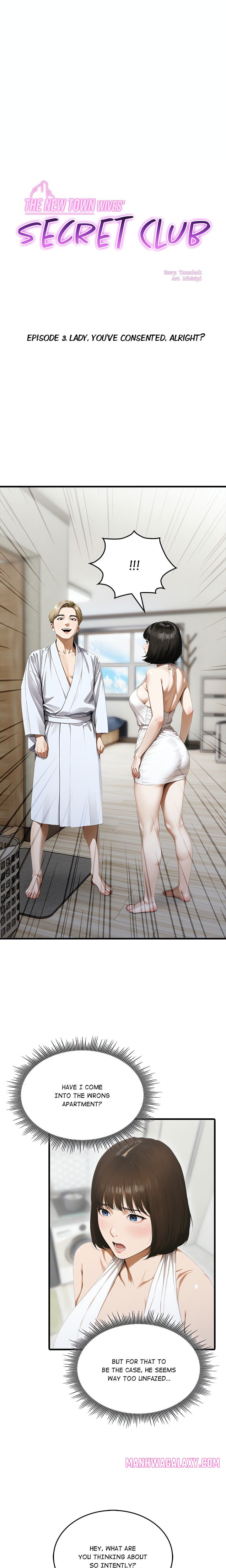 The New Town Wives’ Secret Club - Chapter 3 Page 1