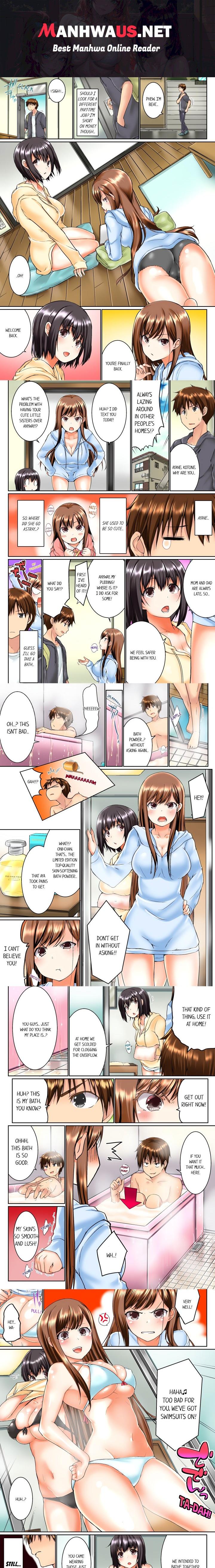 My Brother’s Slipped Inside Me in The Bathtub (Overflow) (Uncensored) - Chapter 1 Page 1