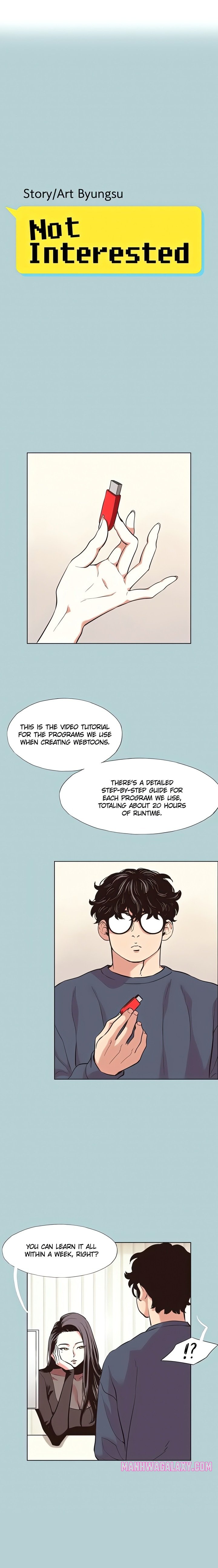 Not Interested - Chapter 6 Page 1