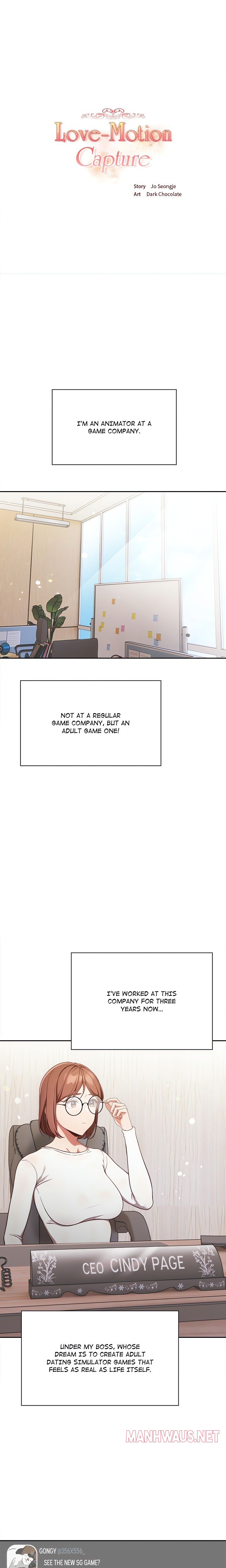 Love-Motion Capture - Chapter 1 Page 12