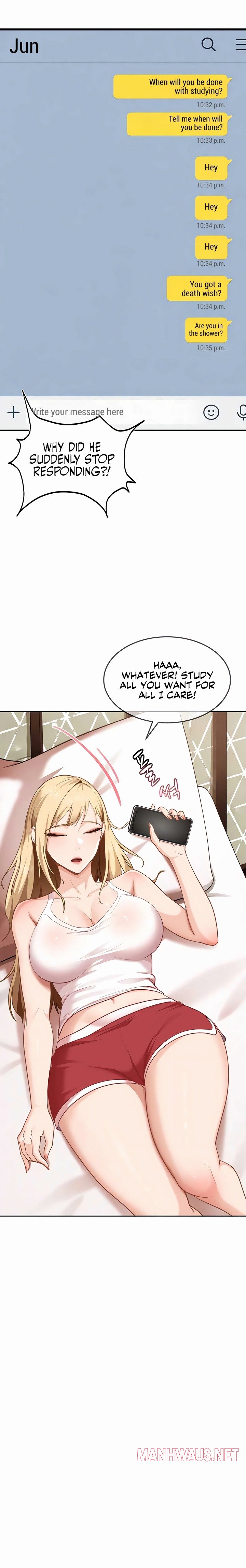 The Female Delinquent Set Her Eyes On Me - Chapter 35 Page 27