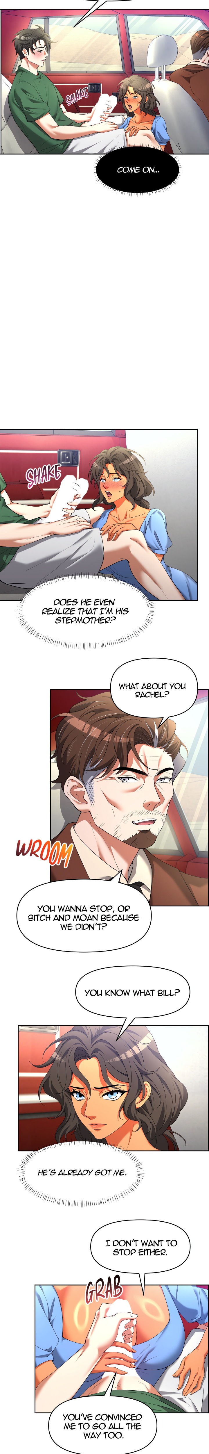 Backseat Trip with my Stepmother - Chapter 4 Page 4