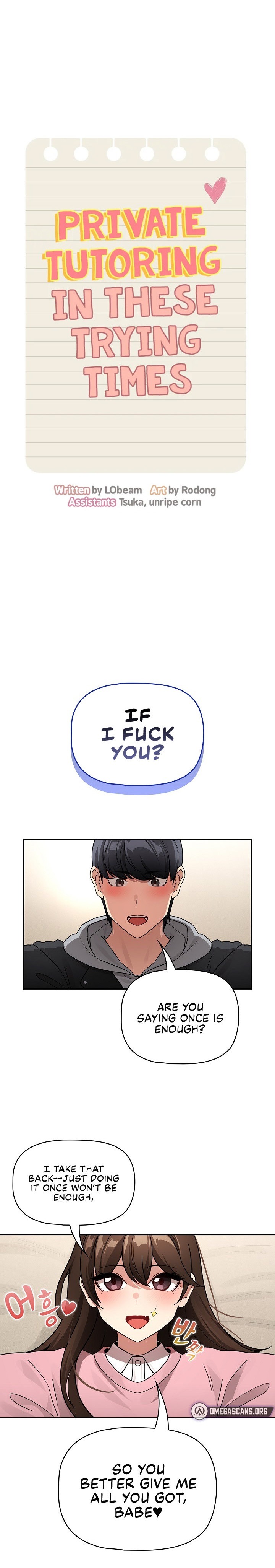 Private Tutoring in These Trying Times - Chapter 138 Page 1