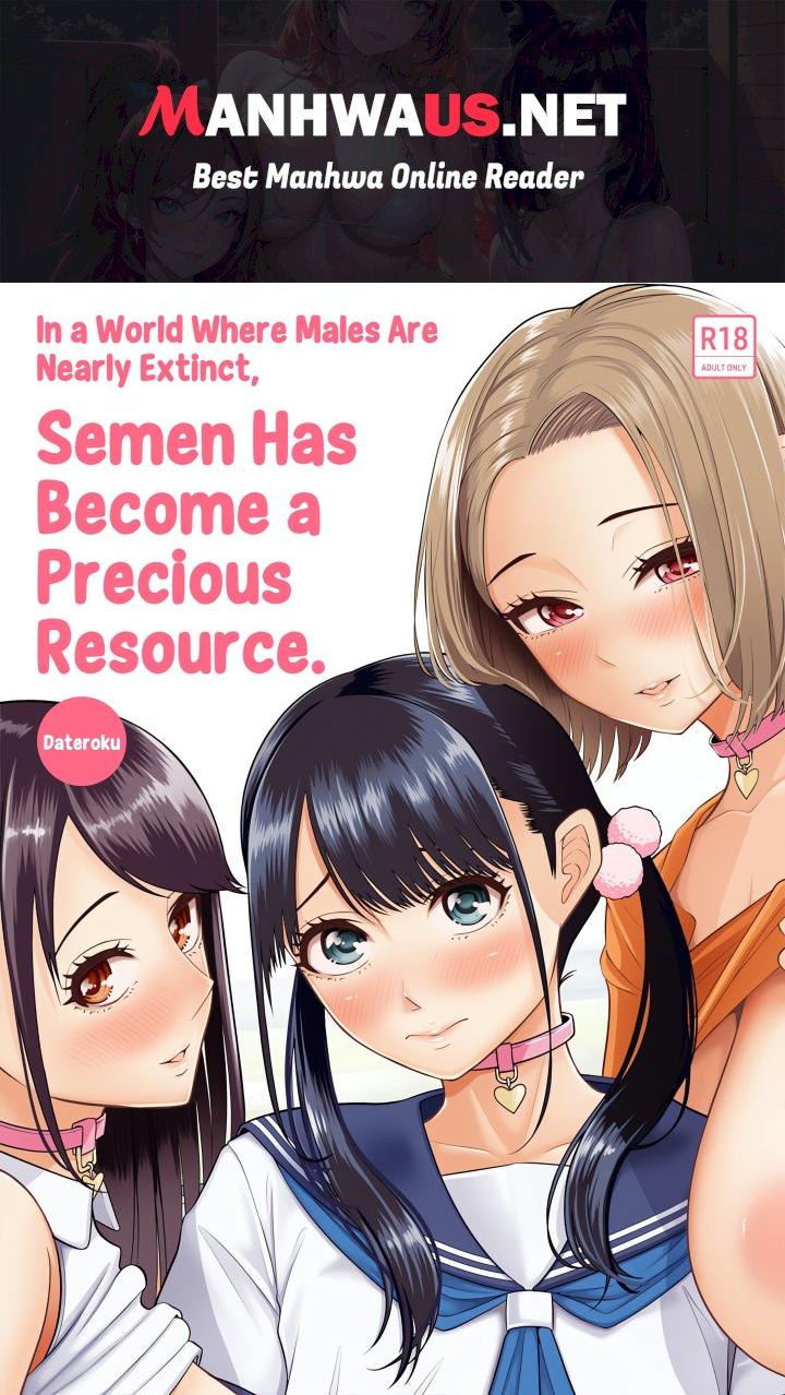 In a World Where Males Are Nearly Extinct, Semen Has Become a Precious Resource - Chapter 1 Page 1