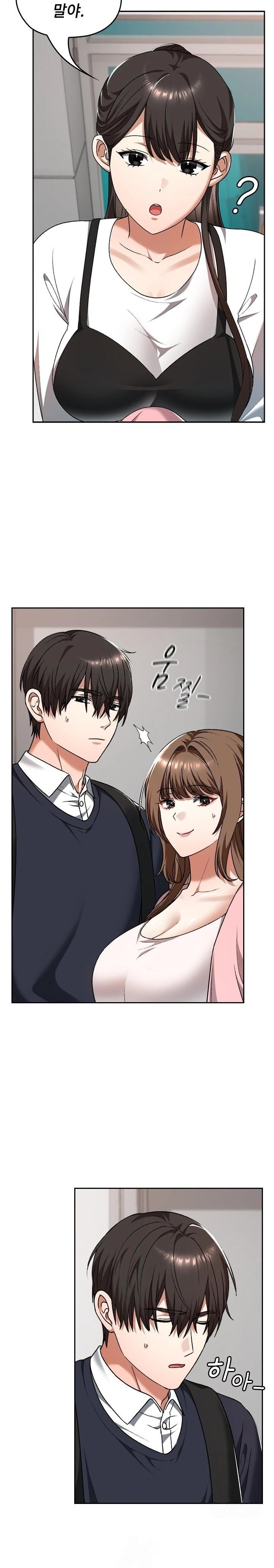 Keep It a Secret in School Raw - Chapter 42 Page 19